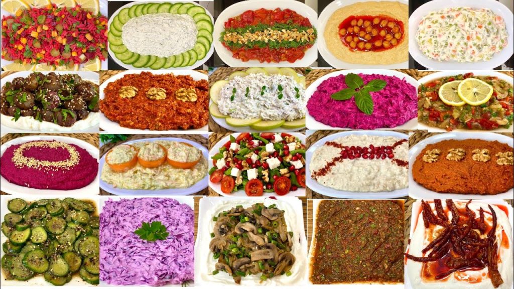 Yaz Mezeleri: Serin ve Hafif 8 Soğuk Meze Tarifi