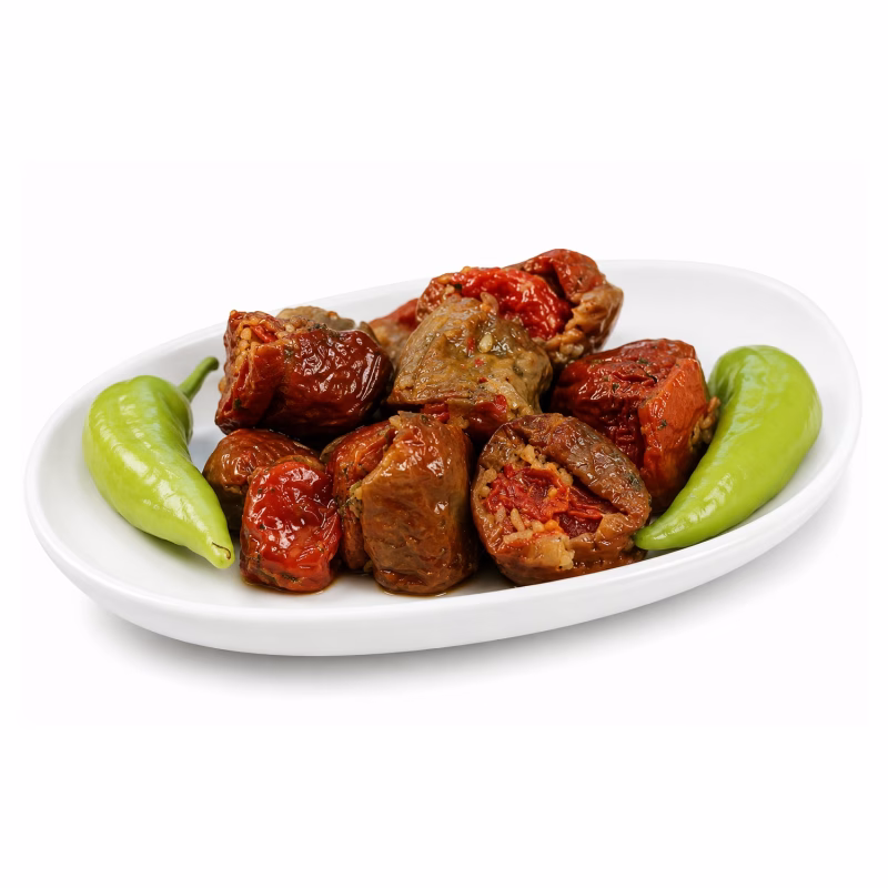 kuru biber dolması, ara sıcak meze çeşitleri